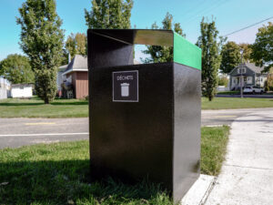 poubelle urbaine