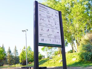 Grand panneau descriptif